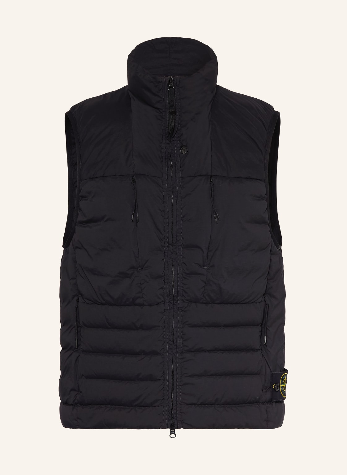 Stone Island Daunenweste schwarz von Stone Island