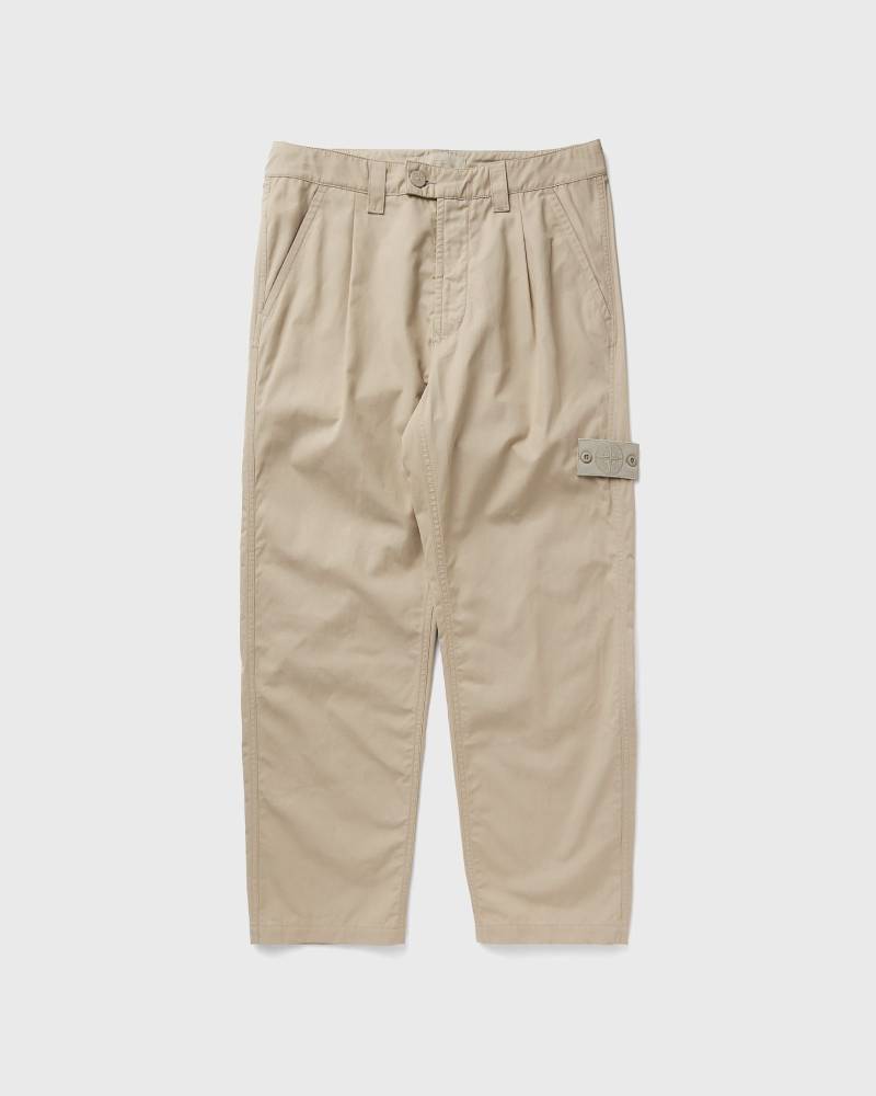 Stone Island GHOST WEATHERPROOF COTTON CANVAS CHINOS men Casual Pants beige in Größe:M Stone Island GHOST WEATHERPROOF COTTON CANVAS CHINOS men Casual Pants beige in Größe:M von Stone Island