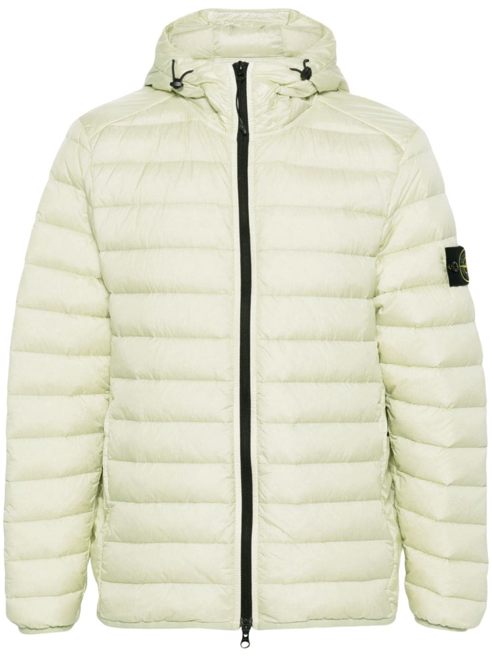 Stone Island Gefütterte Jacke mit Kompass-Patch - Grün von Stone Island