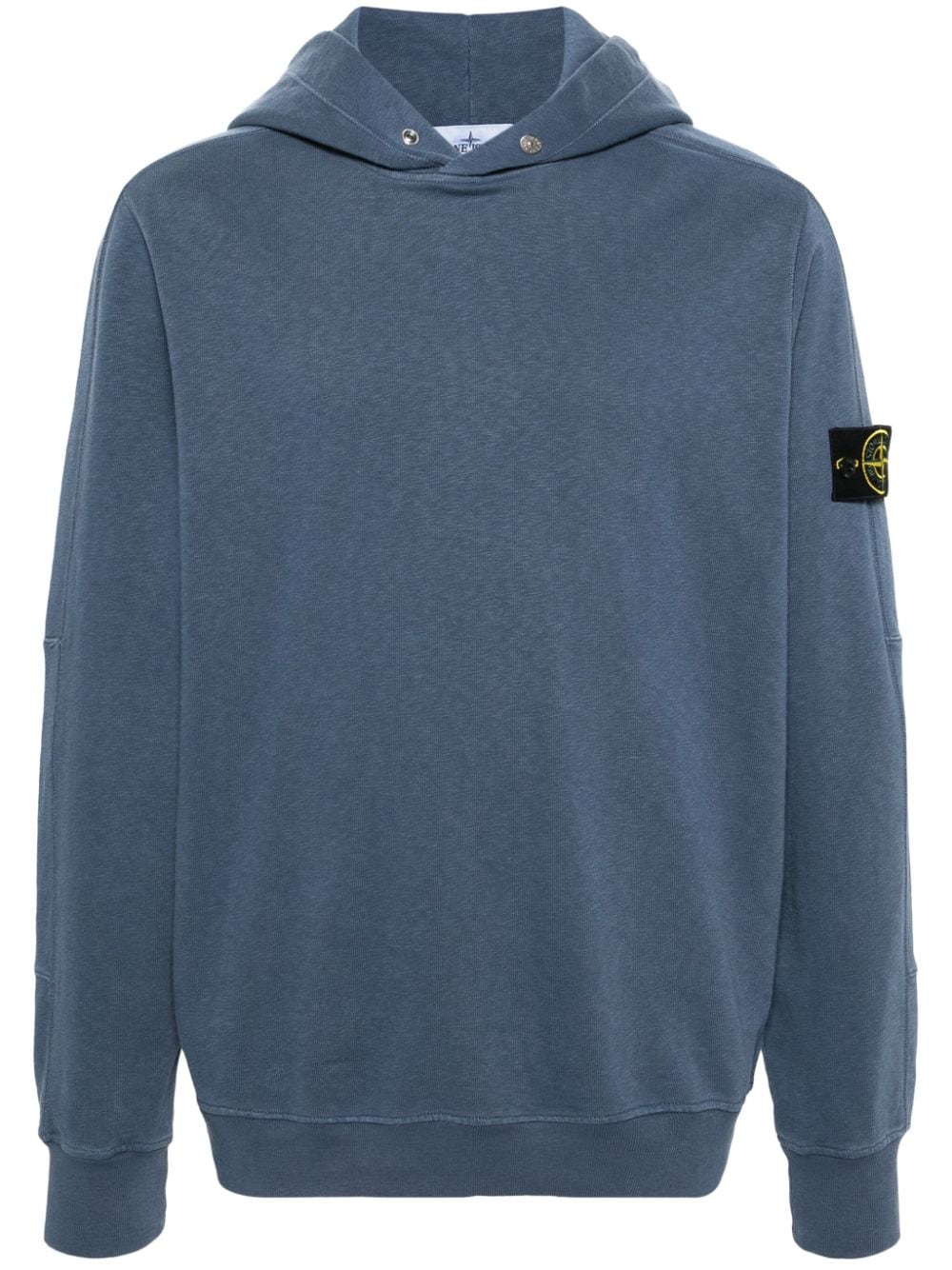 Stone Island Hoodie mit Kompass-Patch - Blau von Stone Island