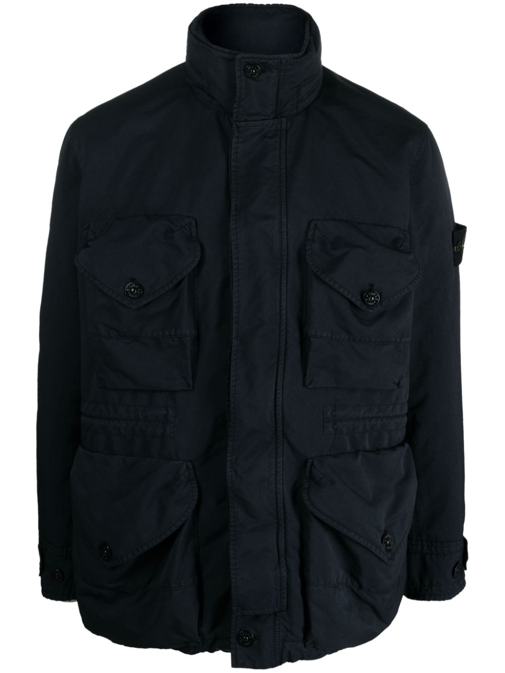 Stone Island Jacke mit Kompass-Patch - Blau von Stone Island