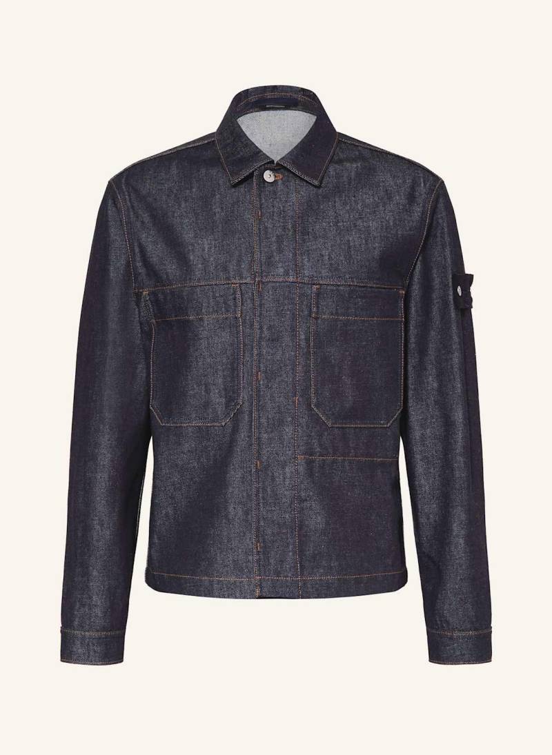 Stone Island Jeansjacke Denim Project blau von Stone Island