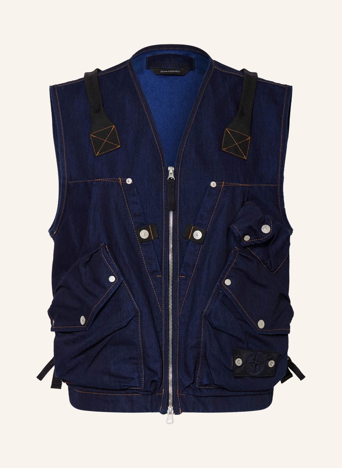 Stone Island Jeansweste Denim Project blau von Stone Island