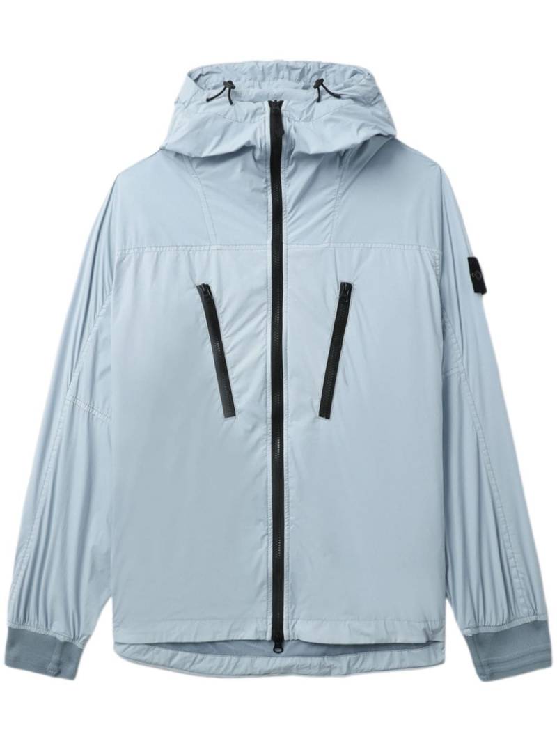 Stone Island Leichte Jacke mit Kompass-Patch - Blau von Stone Island