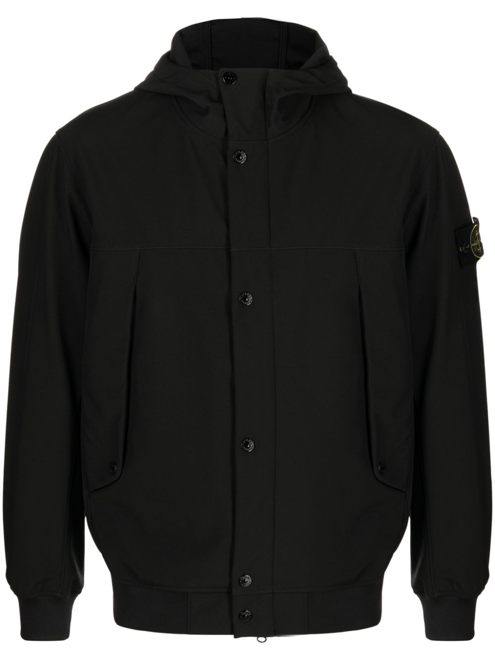 Stone Island Light Soft Shell-R Jacke - Schwarz von Stone Island