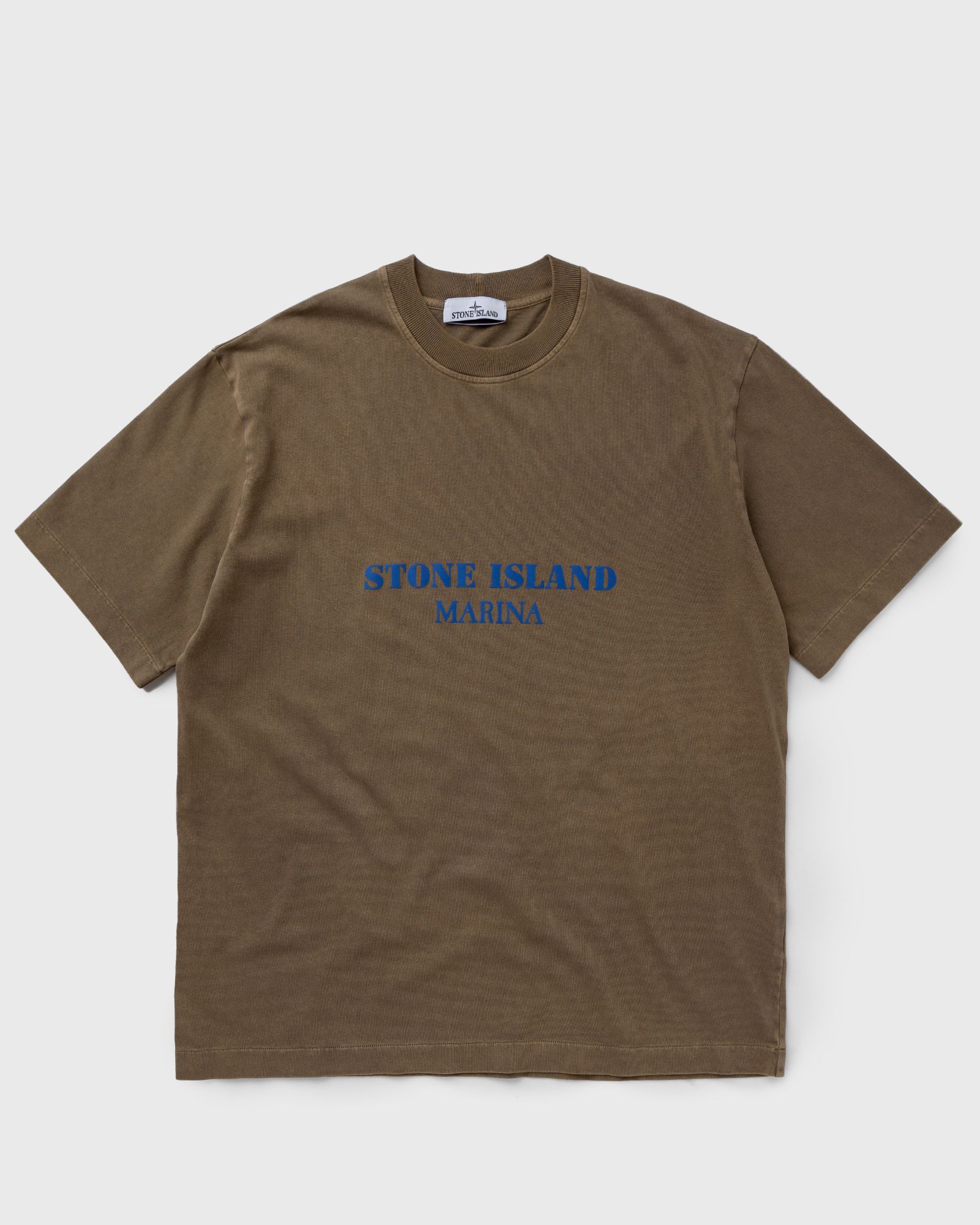 Stone Island MARINA COTTON JERSEY SS T-SHIRT men Shortsleeves green in Größe:M von Stone Island