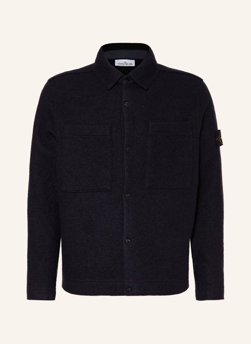 Stone Island Overjacket Regular Fit blau von Stone Island