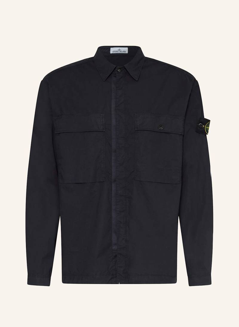 Stone Island Overjacket Paracadute blau von Stone Island