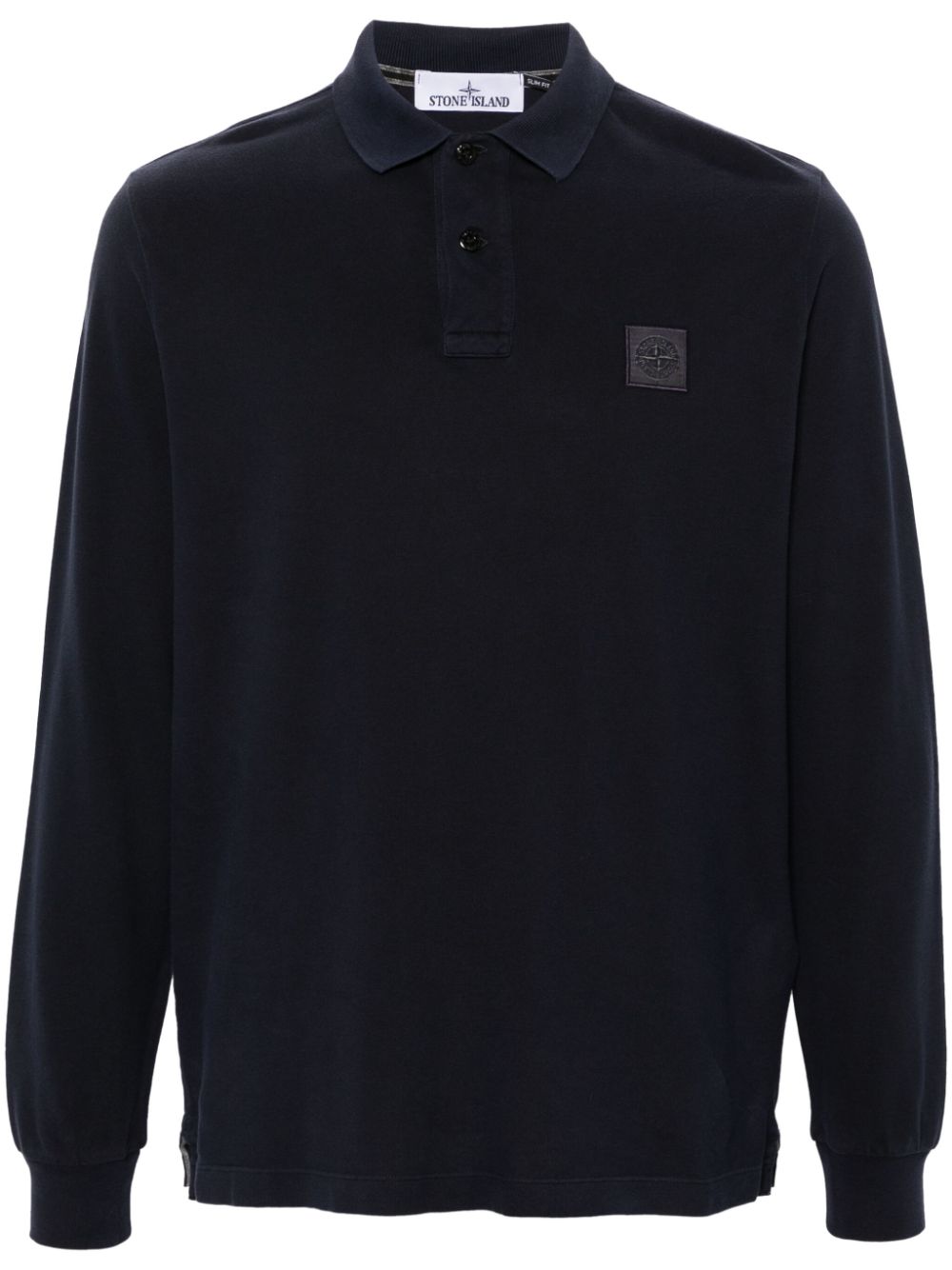 Stone Island Poloshirt mit Kompass-Patch - Blau von Stone Island