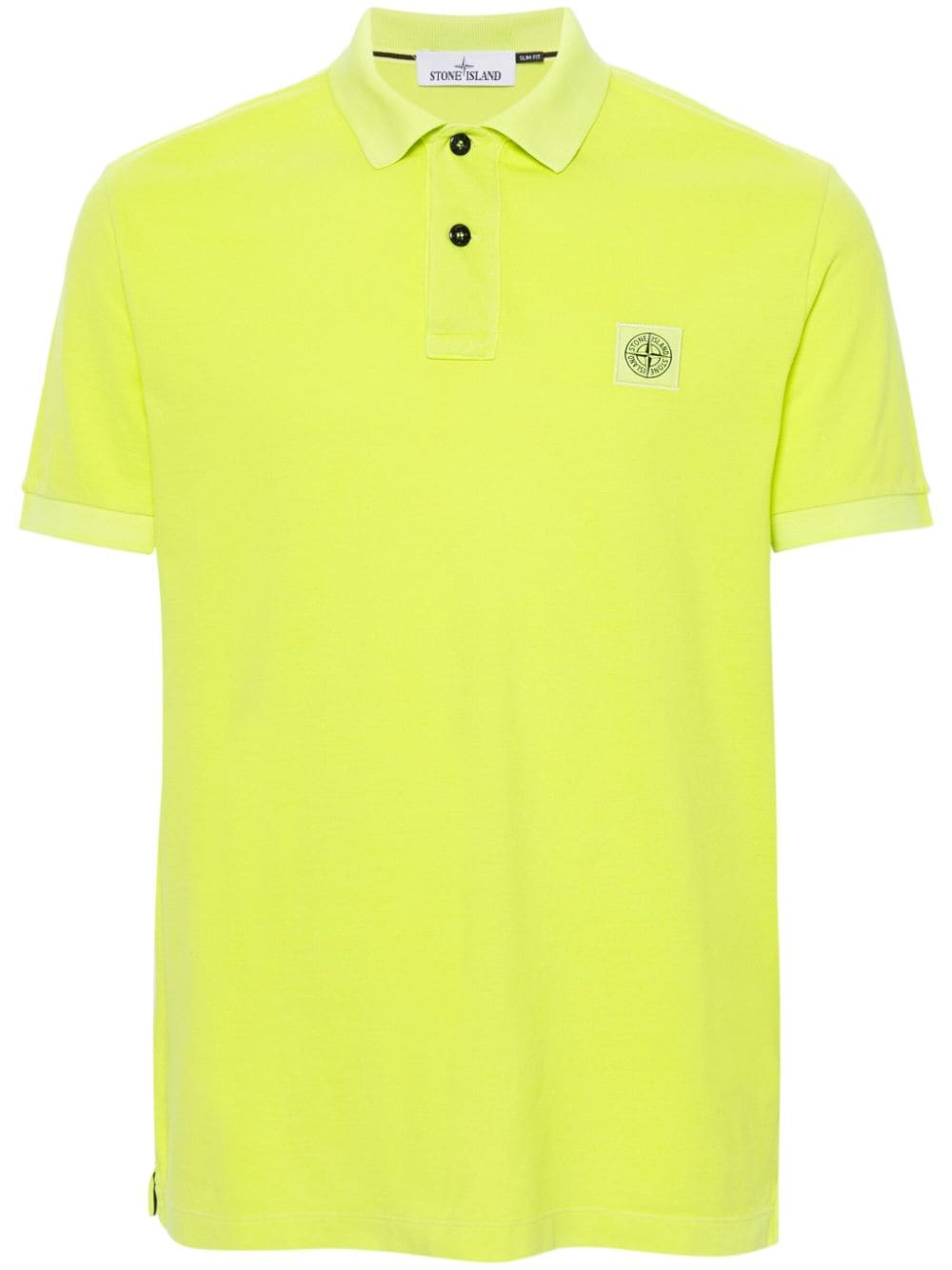 Stone Island Poloshirt mit Kompass-Patch - Grün von Stone Island