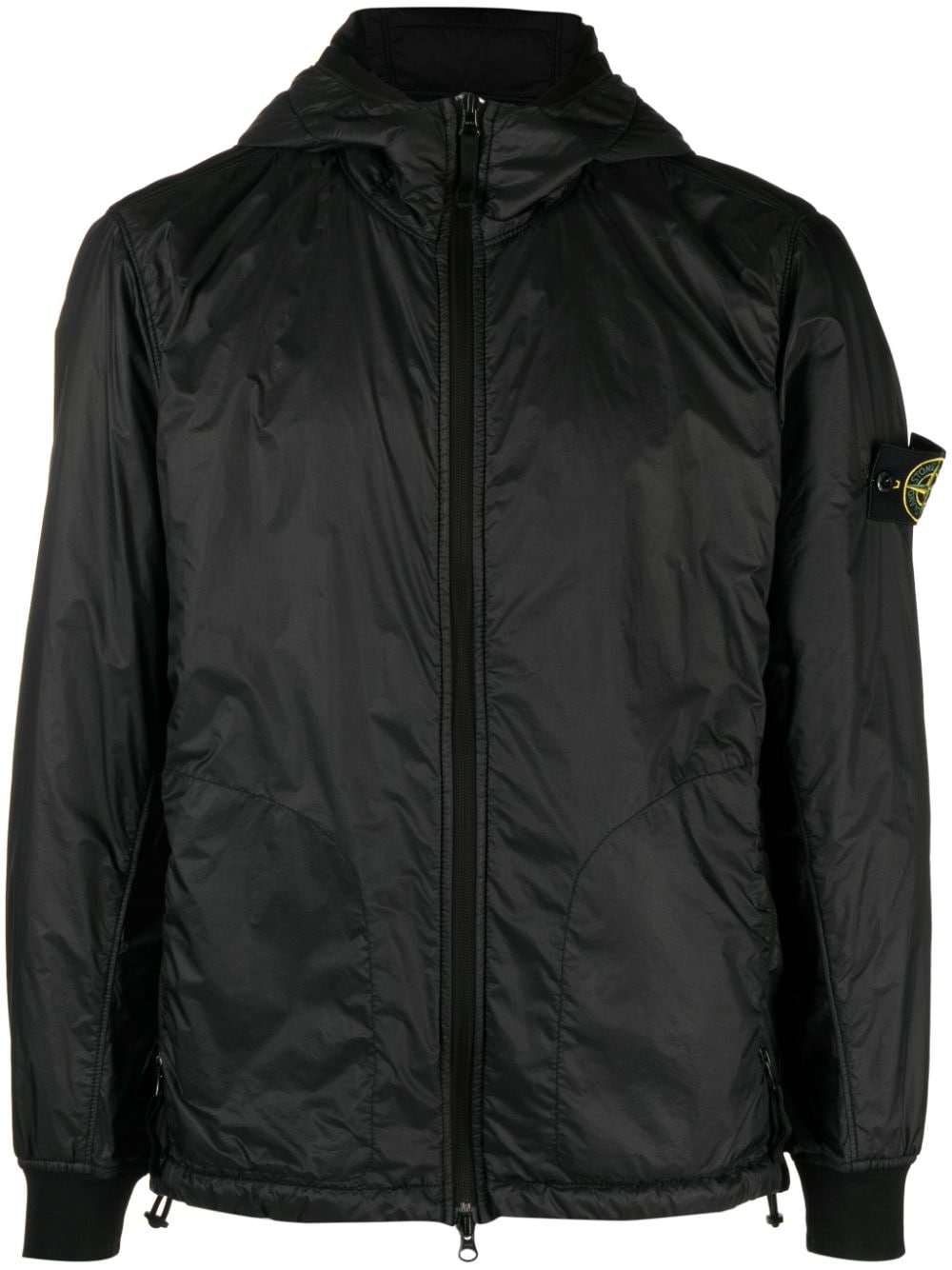 Stone Island PrimaLoft Kapuzenjacke - Schwarz von Stone Island