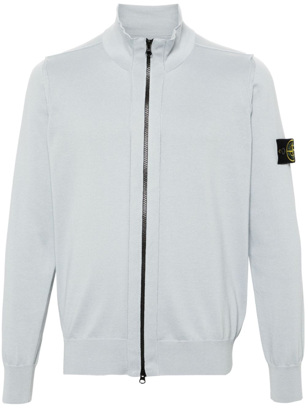 Stone Island Pullover mit Kompass-Patch - Blau von Stone Island