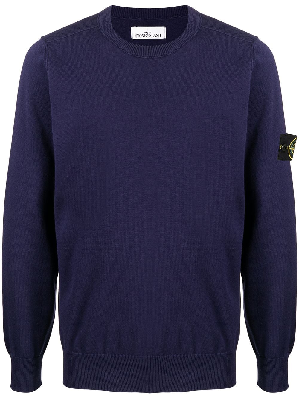 Stone Island Pullover mit Kompass-Patch - Violett von Stone Island