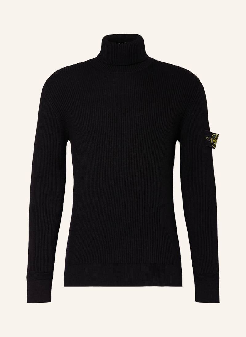Stone Island Rollkragenpullover schwarz von Stone Island