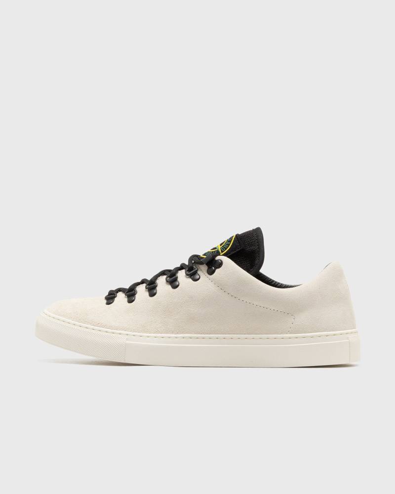 Stone Island SUEDE LEATHER LACE-UP SNEAKER men Lowtop beige in Größe:41 von Stone Island