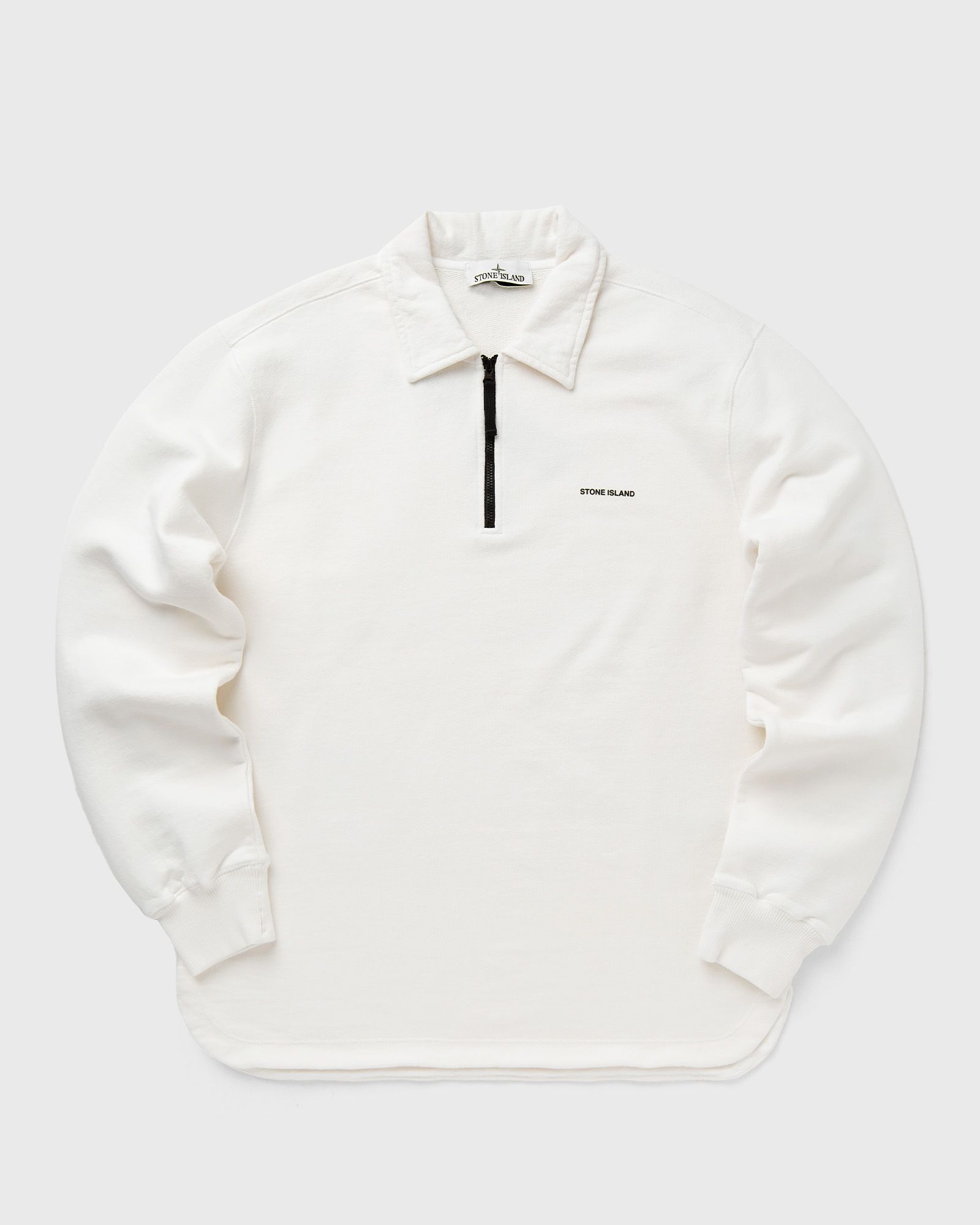 Stone Island SWEAT-SHIRT men Half-Zips white in Größe:XXL von Stone Island