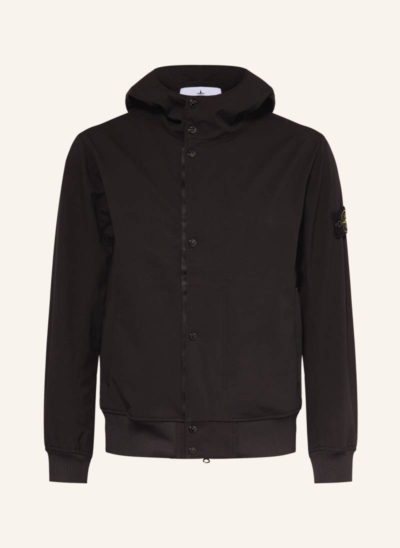 Stone Island Softshell-Jacke schwarz von Stone Island