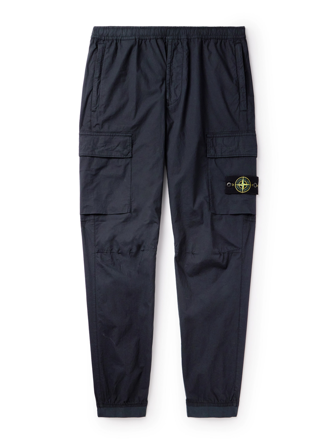 Stone Island - Tapered Cotton-Blend Cargo Trousers - Men - Blue - UK/US 29 von Stone Island