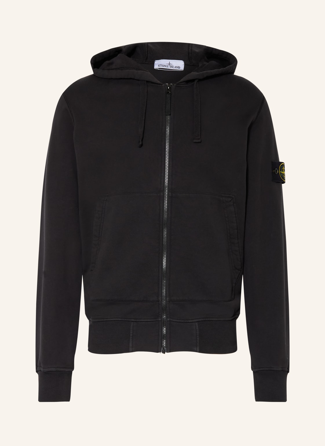 Stone Island Sweatjacke schwarz von Stone Island