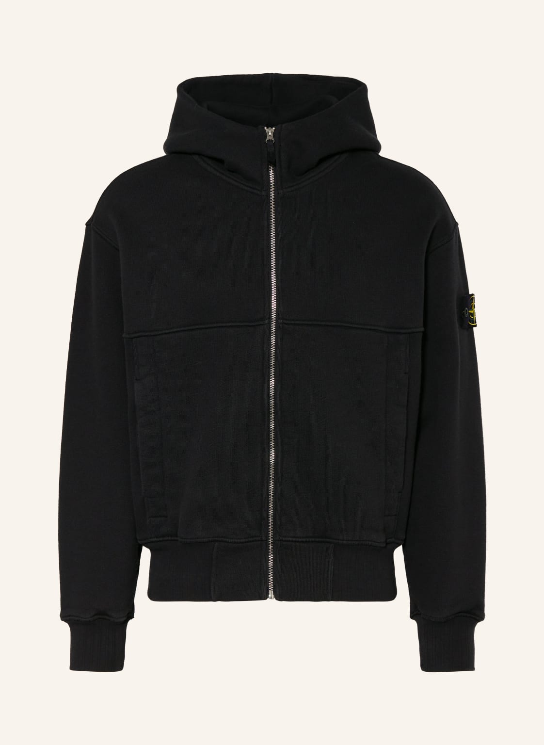Stone Island Sweatjacke schwarz von Stone Island