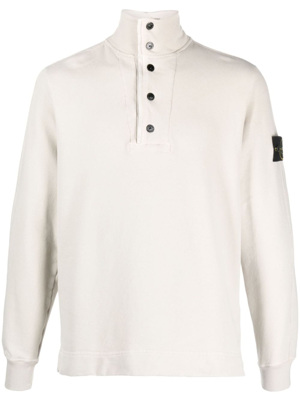 Stone Island Sweatshirt mit Kompass-Patch - Nude von Stone Island