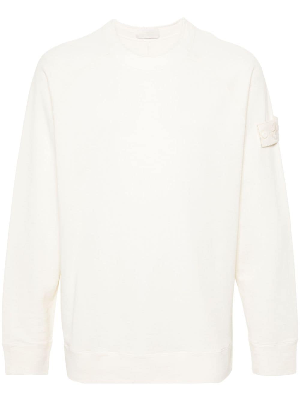 Stone Island Sweatshirt mit Kompass-Patch - Nude von Stone Island