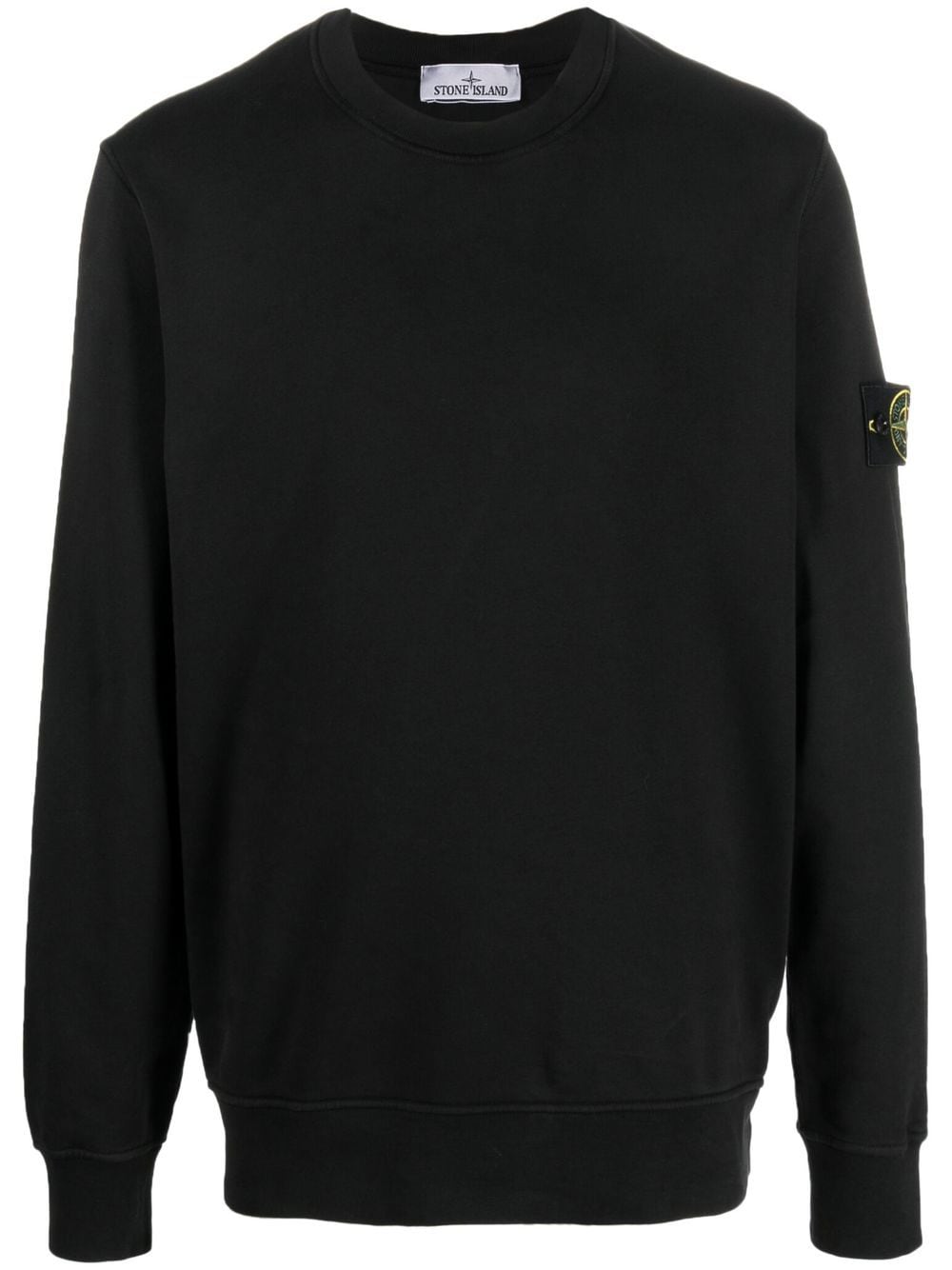 Stone Island Sweatshirt mit rundem Ausschnitt - Schwarz von Stone Island