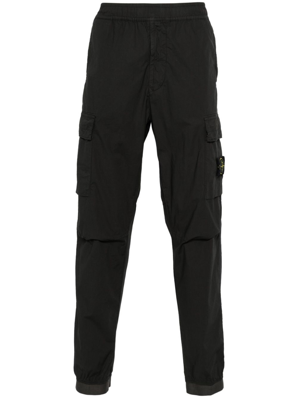 Stone Island Tapered-Hose mit Kompass-Patch - Grau von Stone Island