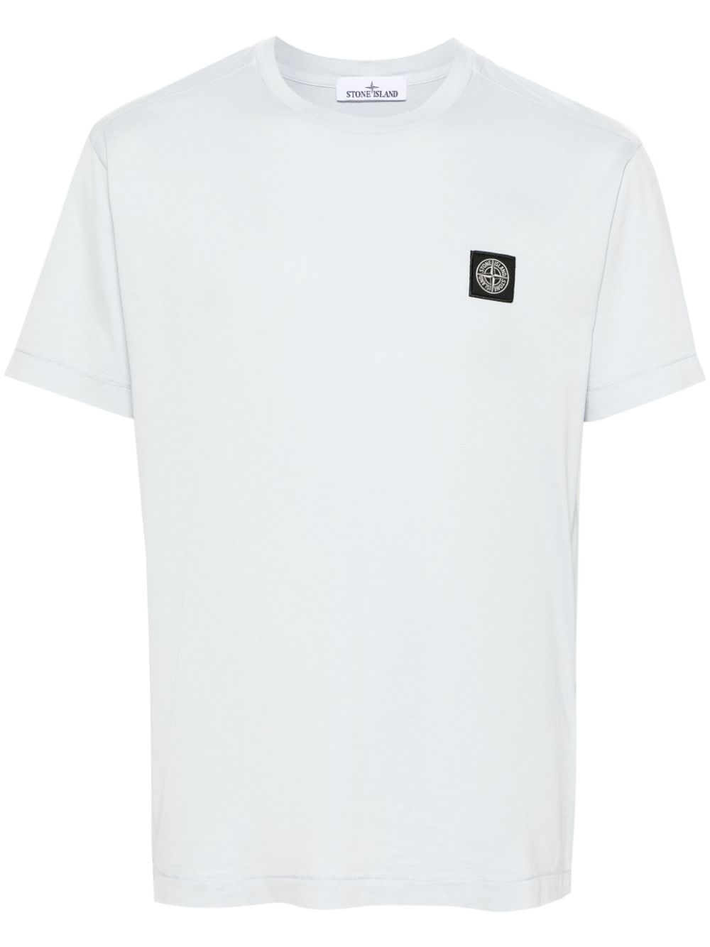 Stone Island T-Shirt aus Baumwolljersey - Blau von Stone Island