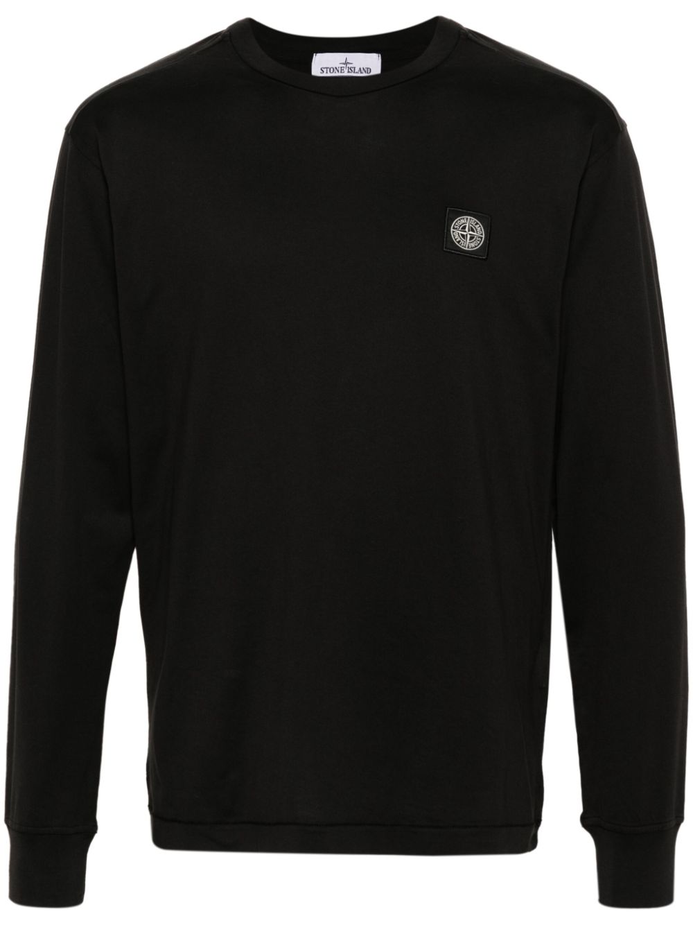 Stone Island T-Shirt aus Baumwolljersey - Schwarz von Stone Island