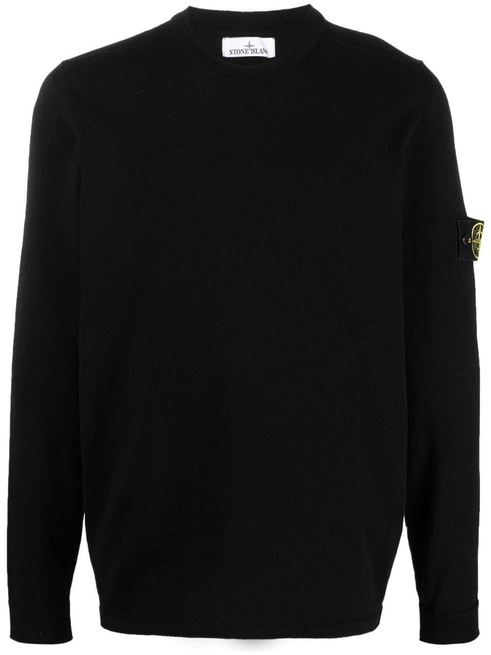 Stone Island Sweatshirt mit rundem Ausschnitt - Schwarz von Stone Island