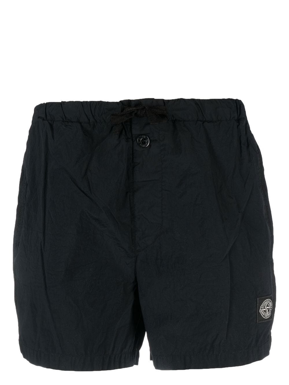 Stone Island Badeshorts mit Logo-Patch - Blau von Stone Island