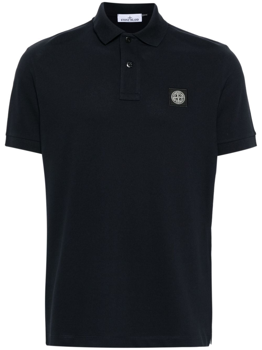 Stone Island Poloshirt aus Pikee - Blau von Stone Island