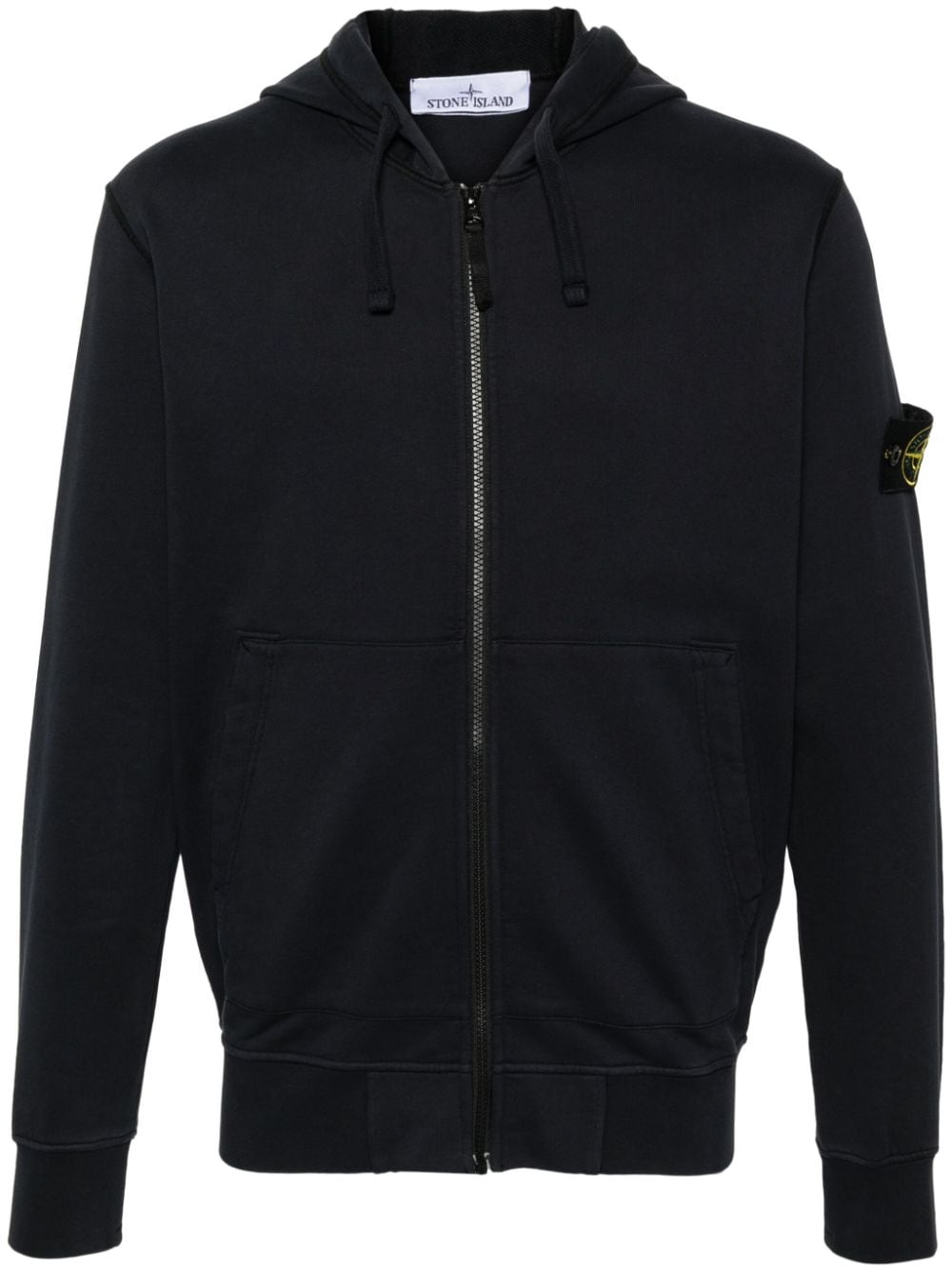 Stone Island Kapuzenjacke mit Reißverschluss - Blau von Stone Island