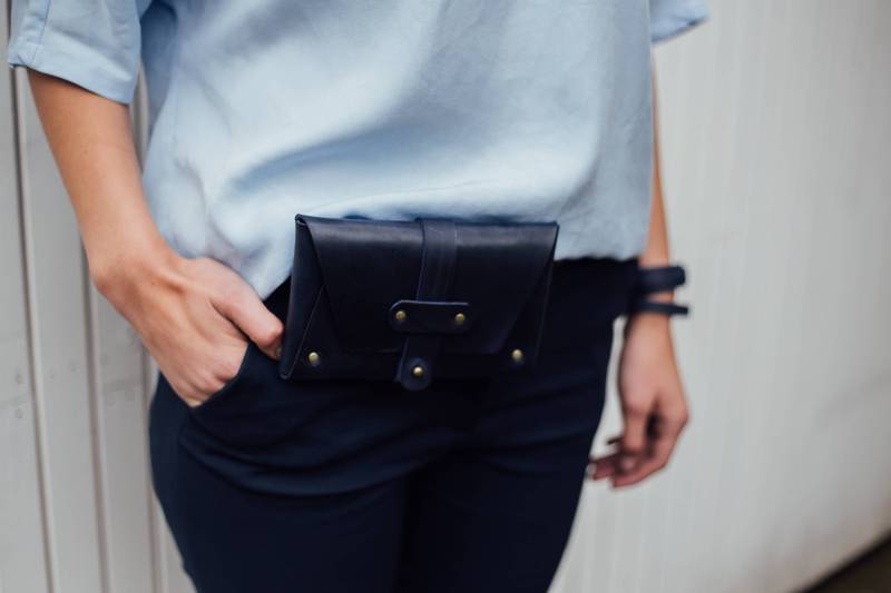 Leder Bauchtasche, Gürteltasche, Festival Tasche von StoneHillshop