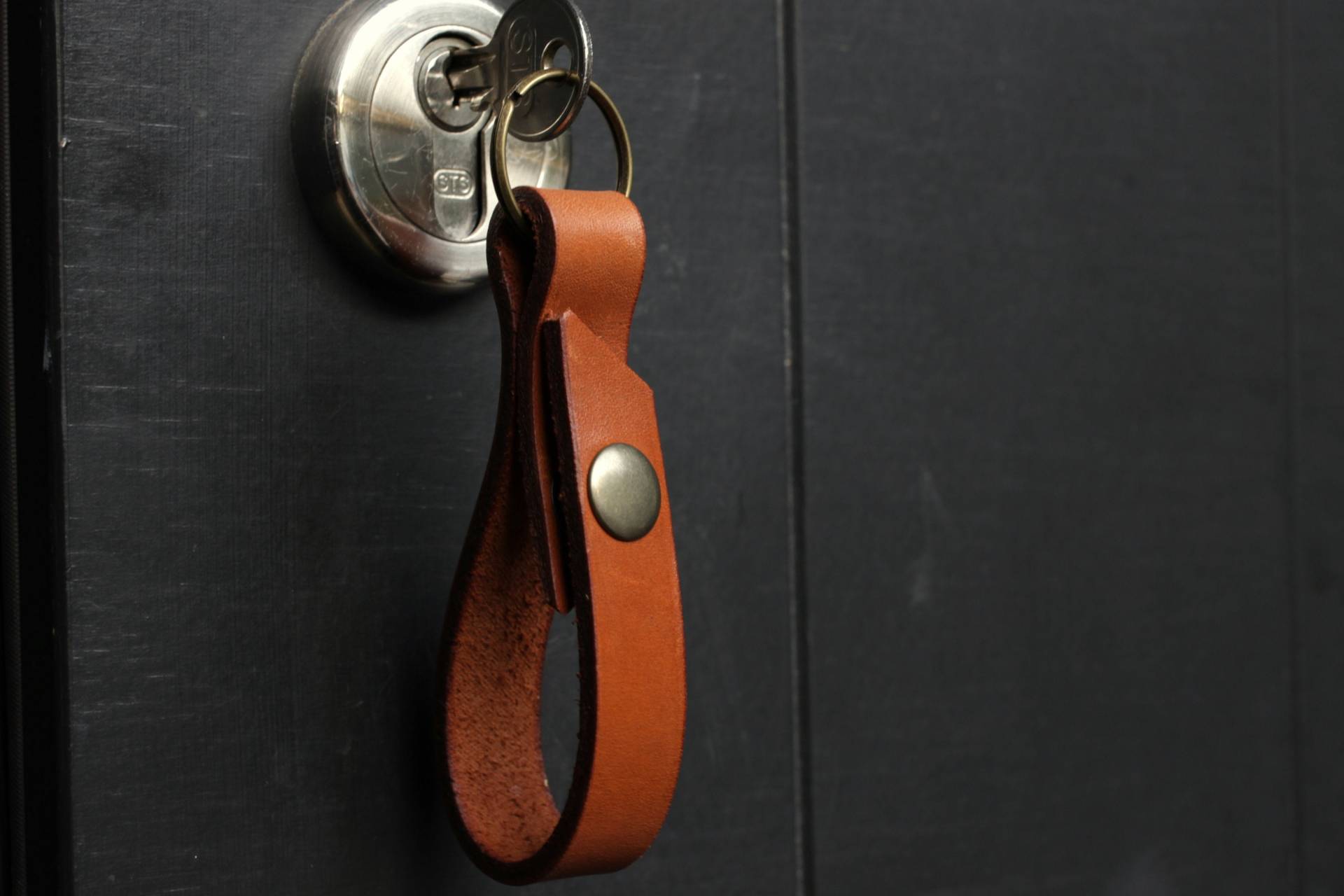 Leder Schlüsselanhänger Schlüsselring Keyholder Gürtelschlaufe Versandkostenfrei von StoneHillshop