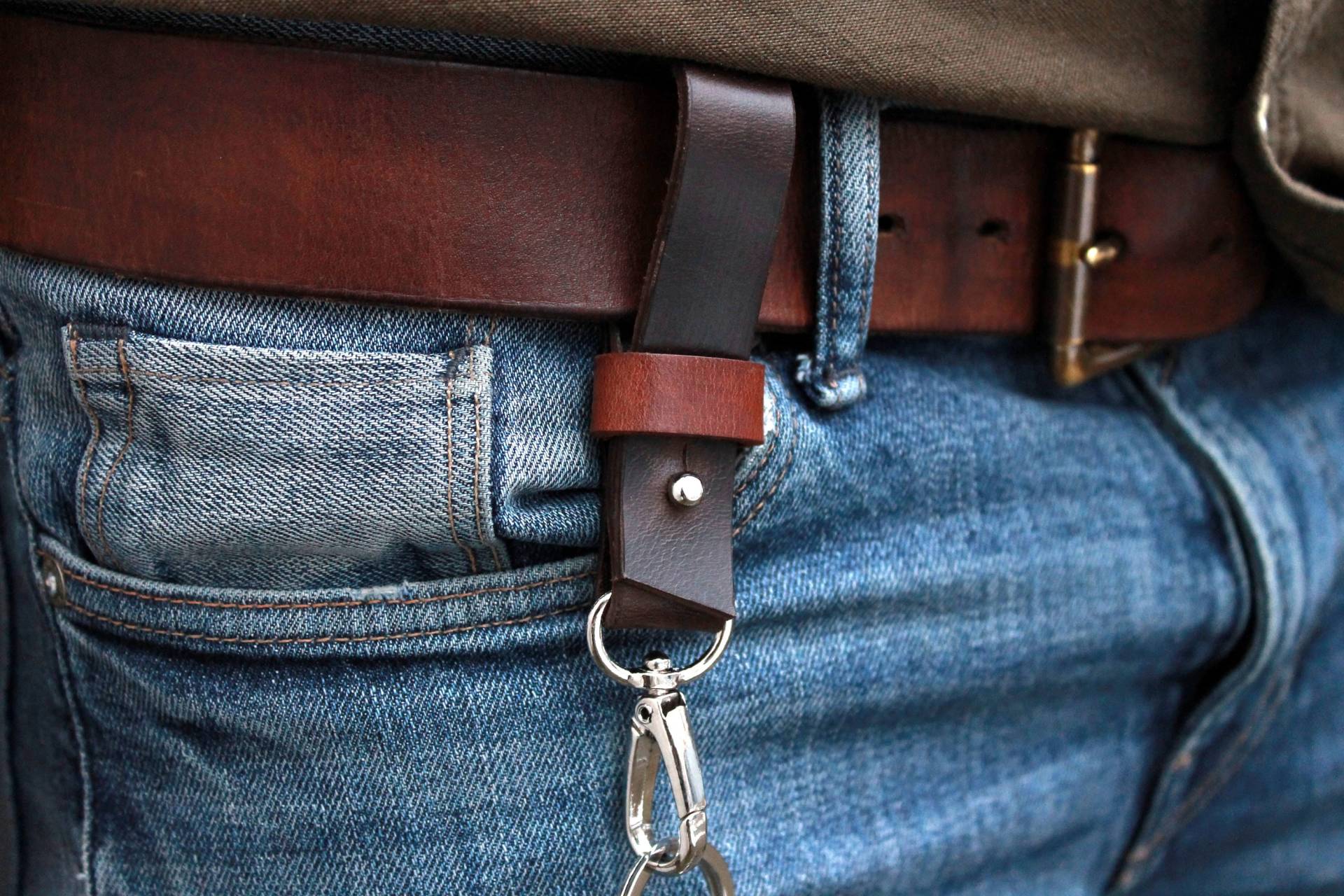 Leder Schlüsselbund, Schlüsselanhänger, Schlüssel Halter, Schlüsselring von StoneHillshop