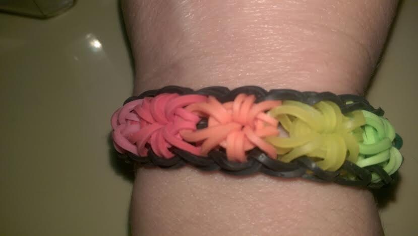 Regenbogen Loom Armband Um Starburst Zu Wickeln Regenbogen Loom Armband Um Starburst Zu Wickeln von StoneJewelryCompany