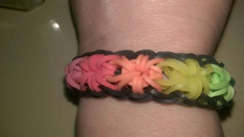 Regenbogen Loom Armband Um Starburst Zu Wickeln Regenbogen Loom Armband Um Starburst Zu Wickeln von StoneJewelryCompany