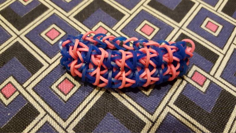 Regenbogen Loom Double Forward Rhombus Stretchy Armband Regenbogen Loom Double Forward Rhombus Stretchy Armband von StoneJewelryCompany