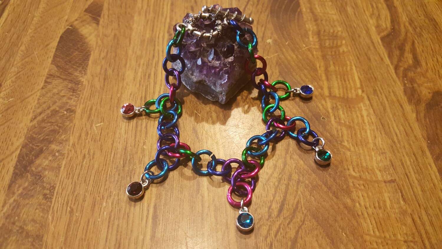 Schmuck Gliederkette Charm Toggle Armband Schmuck Gliederkette Charm Toggle Armband von StoneJewelryCompany