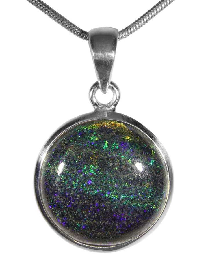 StoneTrip Kettenanhänger Andamooka Opal, Anhänger in Silber gefasst mit Öse, Unikat StoneTrip Kettenanhänger Andamooka Opal, Anhänger in Silber gefasst mit Öse, Unikat von StoneTrip