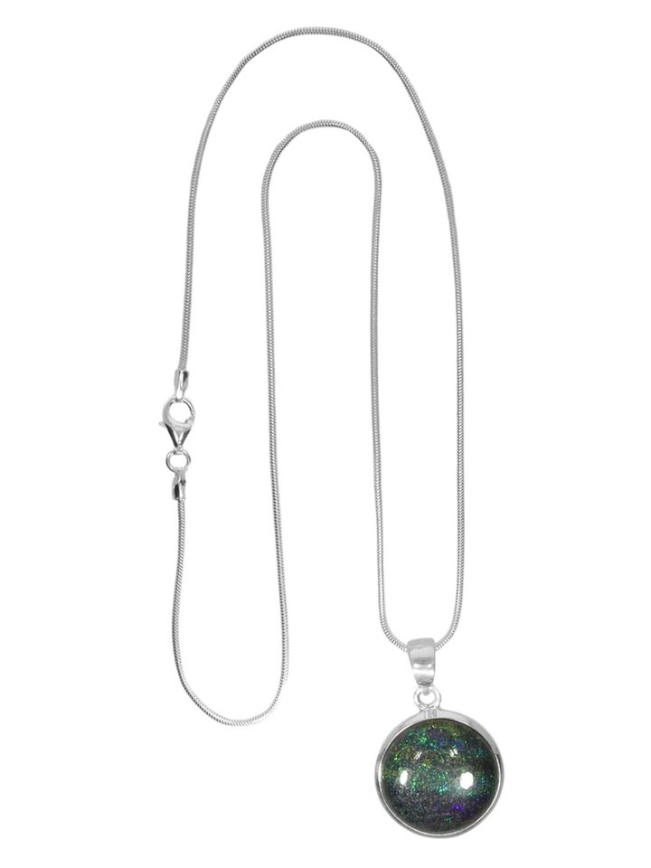 StoneTrip Kettenanhänger Andamooka Opal, Anhänger in Silber gefasst mit Öse, Unikat StoneTrip Kettenanhänger Andamooka Opal, Anhänger in Silber gefasst mit Öse, Unikat von StoneTrip