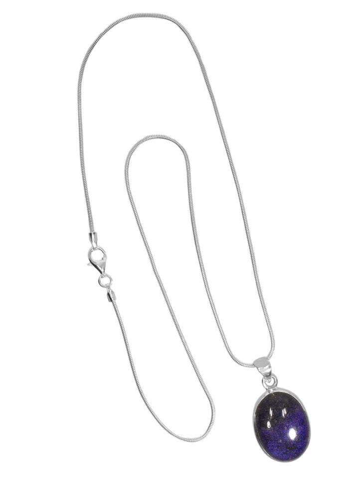 StoneTrip Kettenanhänger Andamooka Opal, Anhänger in Silber gefasst mit Öse, Unikat StoneTrip Kettenanhänger Andamooka Opal, Anhänger in Silber gefasst mit Öse, Unikat von StoneTrip