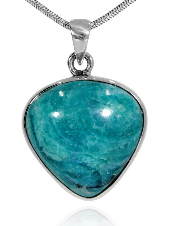 StoneTrip Kettenanhänger Atacama Opal Anhänger in Silber gefasst mit Öse, Unikat von StoneTrip