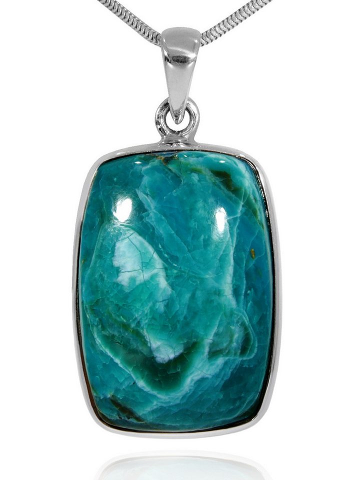 StoneTrip Kettenanhänger Atacama Opal Anhänger in Silber gefasst mit Öse, Unikat von StoneTrip