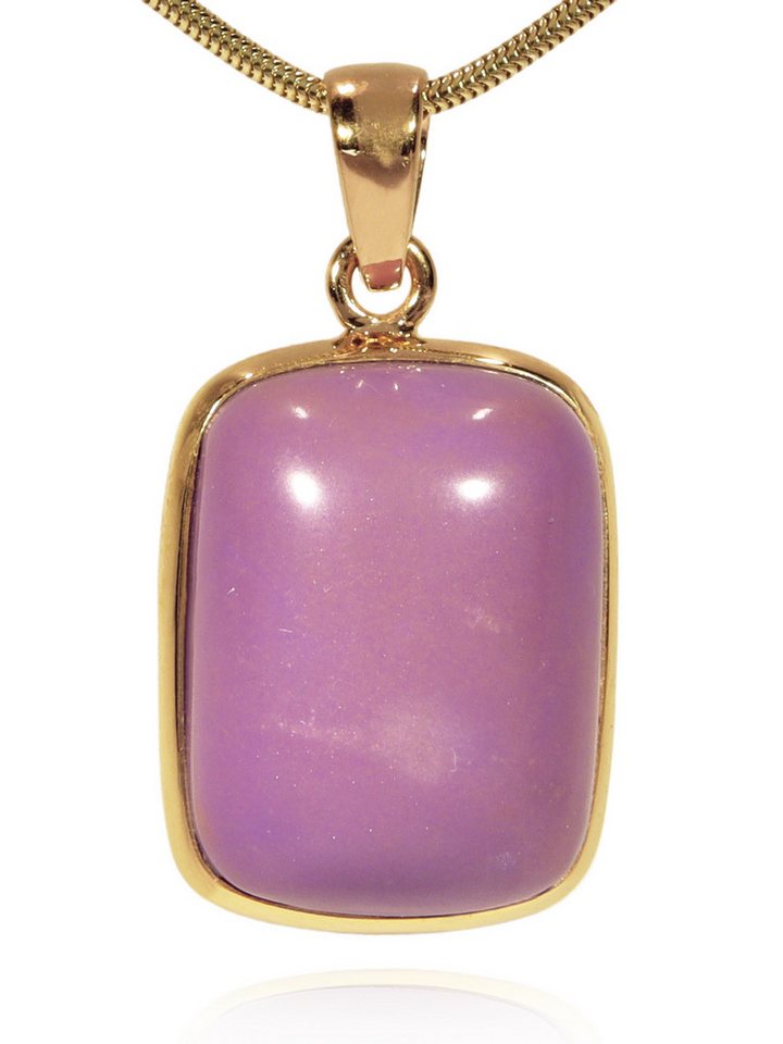 StoneTrip Kettenanhänger Phosphosiderit Anhänger in vergoldetes Silber gefasst mit Öse, Unikat von StoneTrip