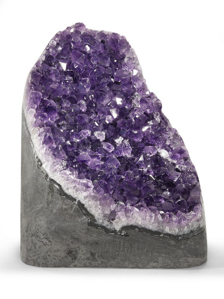 StoneTrip Mineralstein Amethyst Druse Dekostein aus Brasilien, (Deko), Amethyst, Edelstein von StoneTrip