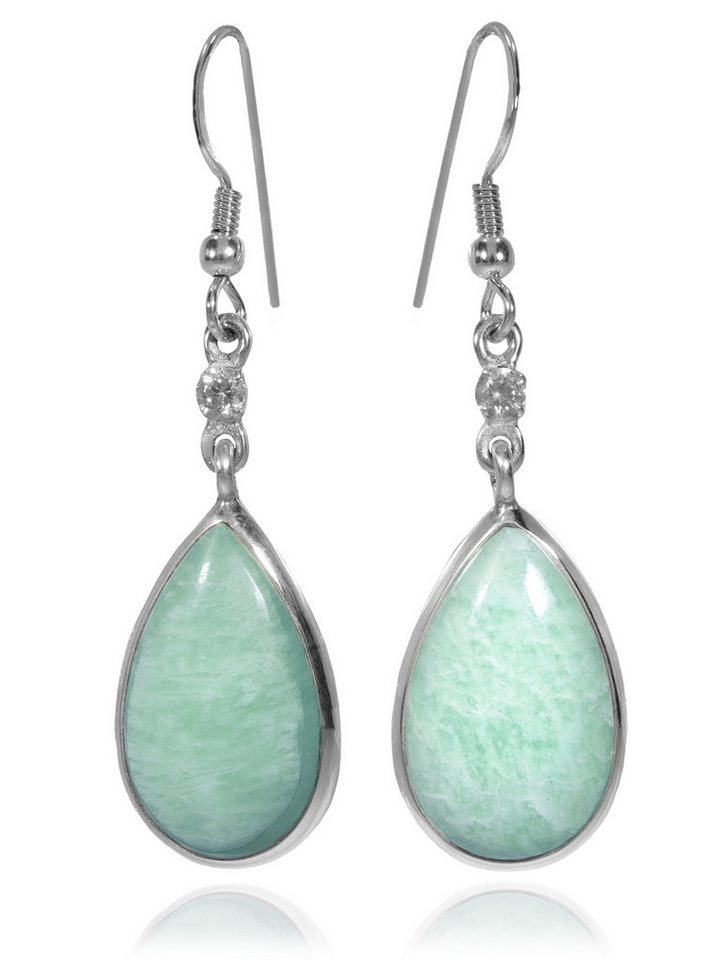 StoneTrip Paar Ohrhänger Set Ohrhänger verschiedene Edelsteine in Silber gefasst mit Fischhaken StoneTrip Paar Ohrhänger Set Ohrhänger verschiedene Edelsteine in Silber gefasst mit Fischhaken von StoneTrip