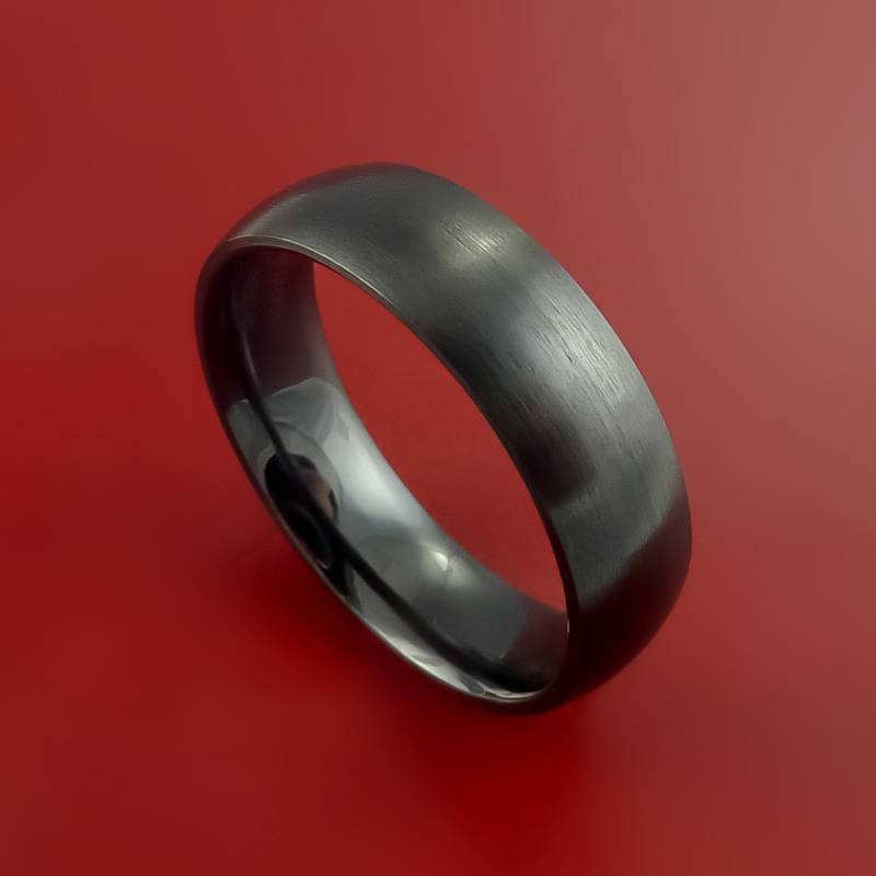 Schwarz Zirkon Ring Traditionellen Stil Band Gemacht Zu Jeder Größe Und Finish 3-22 von StonebrookJewelry